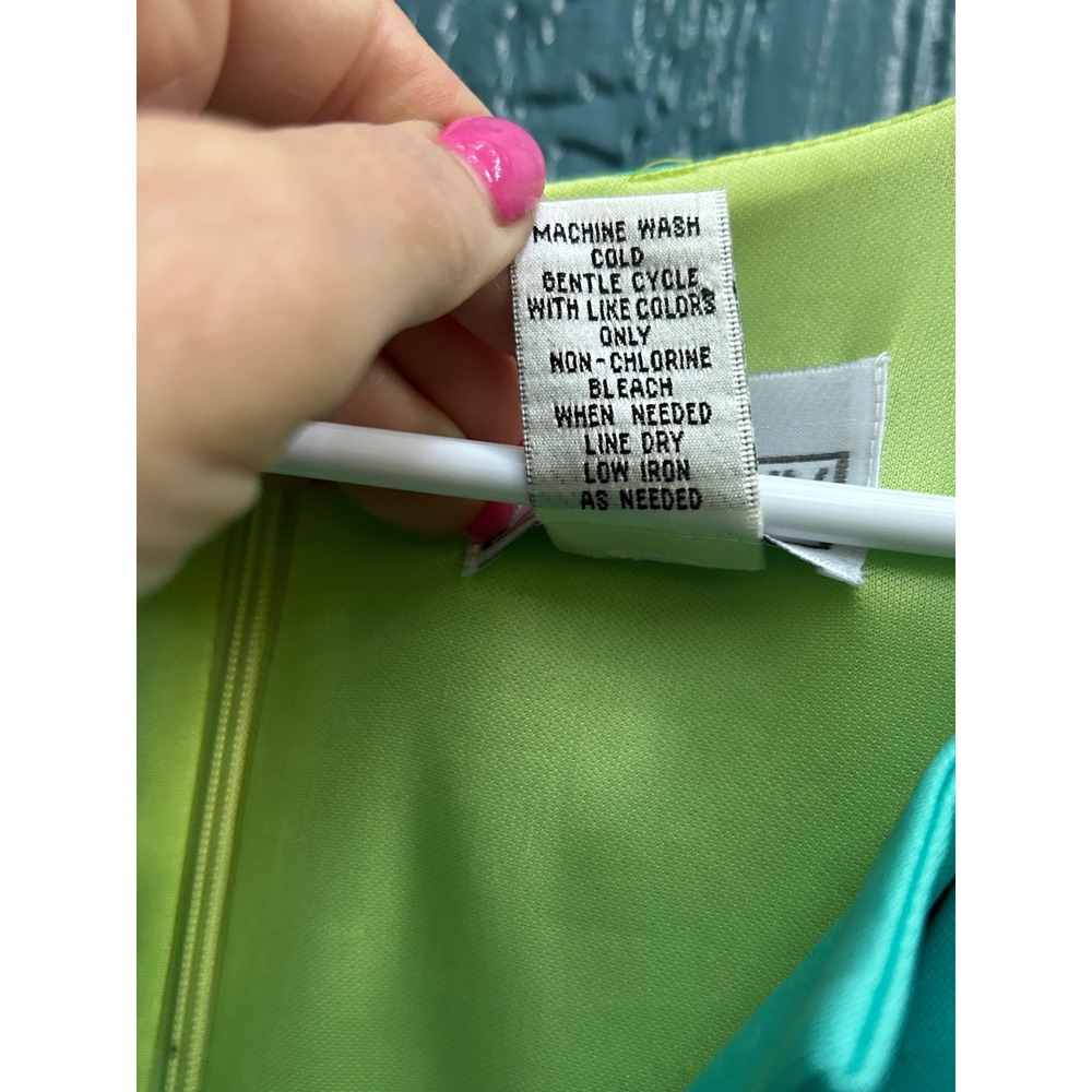 Bethany Sleeveless Sheath Dress Green Party Career Cocktail, size 10 - Picture 3 of 4